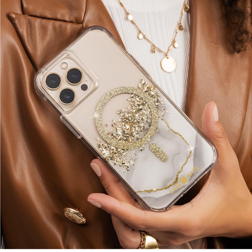 CASE MATE Karat Marble (MagSafe)iPhone 13 Case.